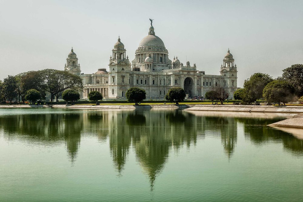 Victoria Memorial in Kolkata, India